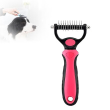(B Type-S, -) Dubbelzijdige Huisdierborstel - Ontklitkam voor Katten en Honden