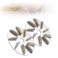 (2pcs, 9 teeth) Pig Hair Removal Tool, 7/9 Blade Stainless Steel Scraper Disc