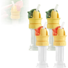 (Mix*4pcs, -) Chapéu de sol feminino com laço e aba larga, dobrável, respirável e com proteção UV.