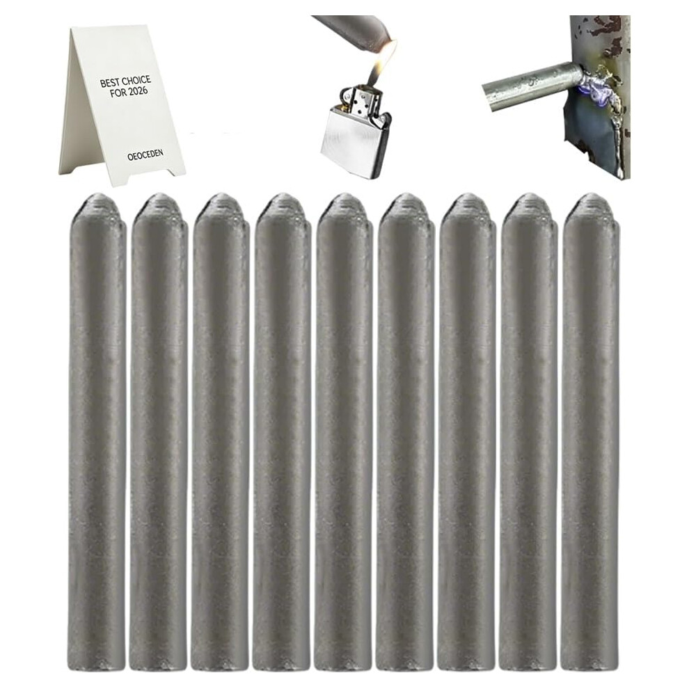 (9Pc, -) Low Temperature Universal Welding Rods, Aluminum Lighter Melt Sticks 5437706446477