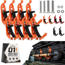 (8PC#A, -) Zware Shovel Mount Kit - 6 Stuks Universele Houder