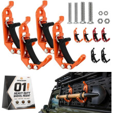 (4PC#A, -) Zware Shovel Mount Kit - 6 Stuks Universele Houder