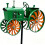 (Tractor Green, -) Σετ τρυπανιών, εκκεντρικό 1