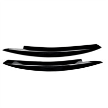 Pegatina Decorativa para Cejas de Faros Delanteros de Coche, Compatible con para 6 Mk6 Vi, Accesorios Negros de Estilo de Coche.