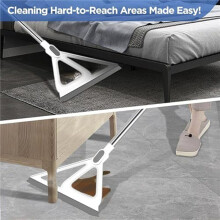 2X Multifunction Magics Broom, Squeegee Broom for Floor, Rubber Broom, Silicone Broom for Floor Cleaning