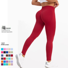 (Cyan, Medium) High-Waist Cross-Leg Yoga Pants Quick-Drying Slimming Sportswear for Women Fitness Leggings