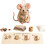 (-, B) Kit boutons souris, art, pour débutants 6