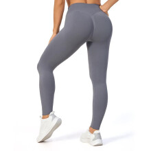 (Grass green, Medium) High-Waist Cross-Leg Yoga Pants Quick-Drying Slimming Sportswear for Women Fitness Leggings