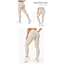 (Grey green, Medium) High-Waist Cross-Leg Yoga Pants Quick-Drying Slimming Sportswear for Women Fitness Leggings