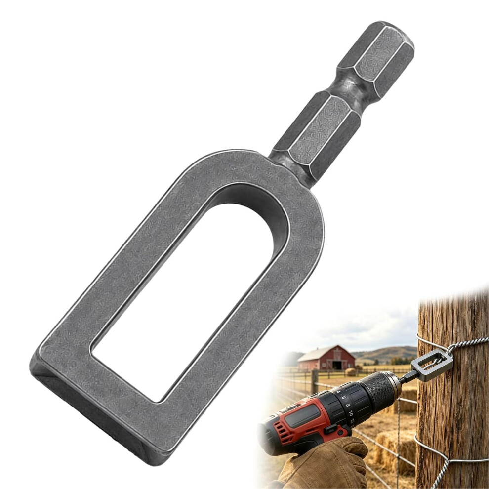 (A 1 Pc, -) Heavy Duty Wire Twister Tool For Drill, Fence Repair Rebar Tying 3Pcs 5437706451402