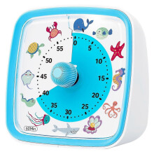(Blue Ocean) 60-Minute Visual Timer with Night Light, Countdown Timer,Pomodoro Timer with_qlsg