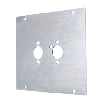 Placa de Montaje de Calentador Diésel de 40 mm, Torreta Plana de Acero Inoxidable para Focus 2005-2008, Focus C-Max 03-07, 08-12
