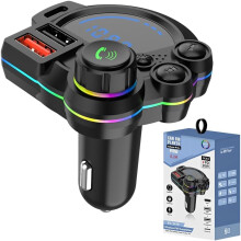 (1PC, -) Adaptor auto USB-C Bluetooth 5.4, apeluri hands-free pentru muzică wireless