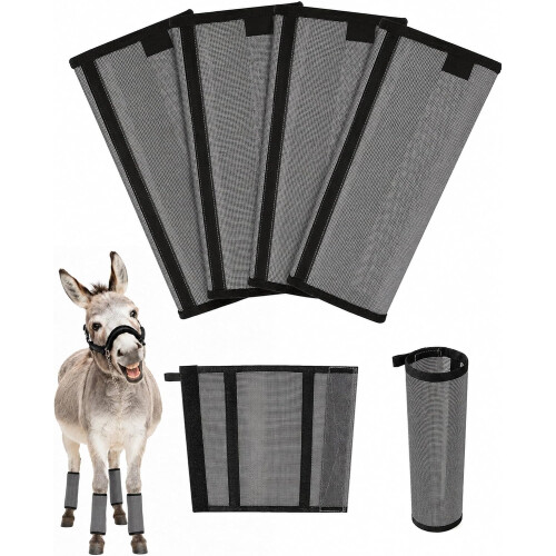 (Gray, -) Bottes mouche âne, mesh, 360