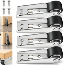 (4PCS, -) Vertikale Laufrollen, Schwerlast, TPR, Schiebetür, Kleiderschrank, Schrank, 8 Stück, Zubehör