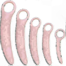 5-Pack Silicone Dilator Set for Pelvic Floor Muscle Training & Women's Wellness Support