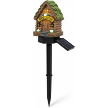 (D, -) Zonne-energie Sprookjes Paddestoel Tuinlampen - Hars Lamp
