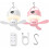(White ang Pink-2PC, -) 2 ακροφύσια, λάστιχο κήπου 1