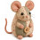 (# 2, -) Kit souris patchwork, tissu, boutons 1