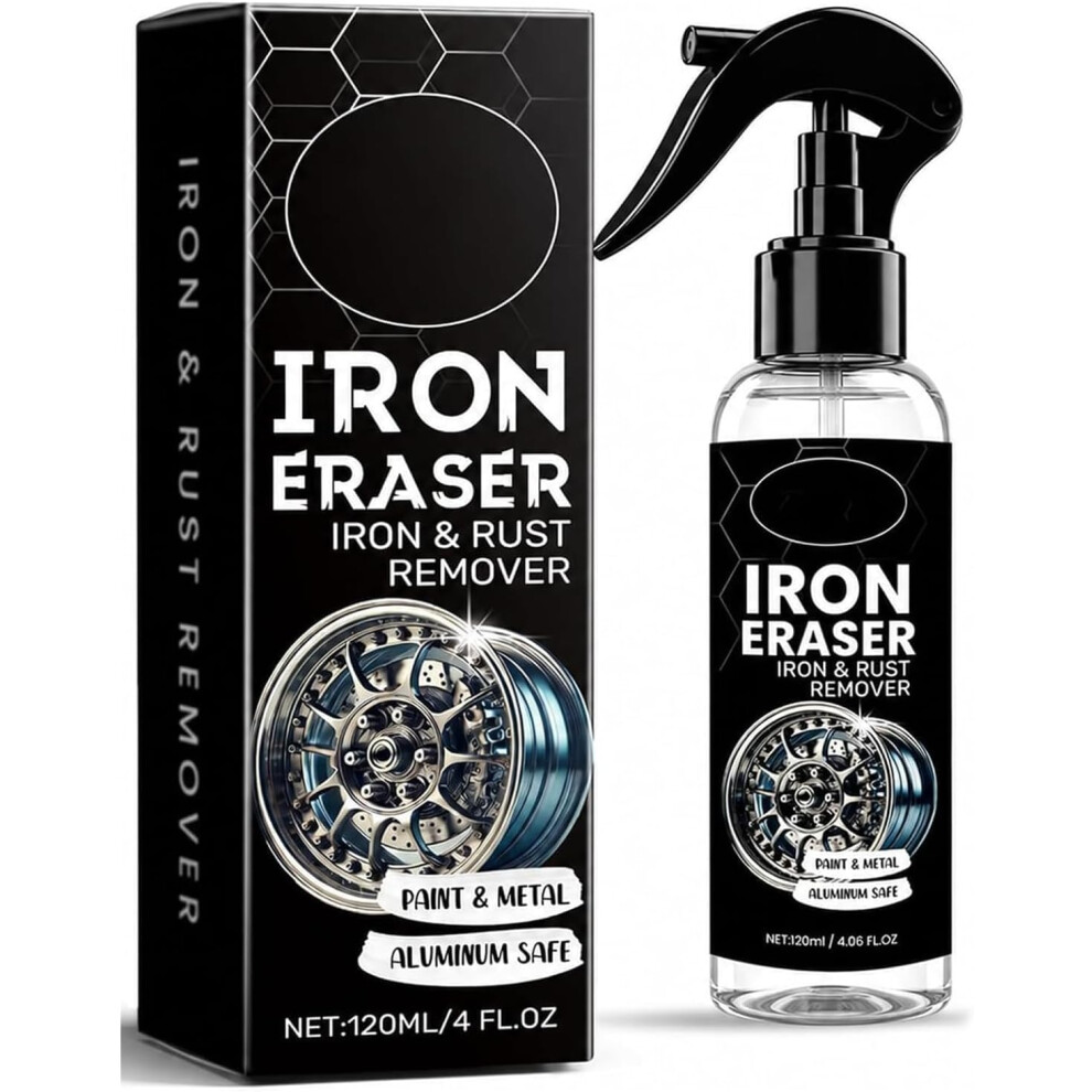 (# 1, -) Iron Eraser Rust Remover Spray, Fast-Acting Brake Dust Cleaner 5437706462156