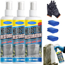(3pc, -) Headstone Restoration & Cleaning Spray, Tombstone Cleaner 2PC