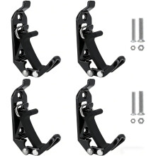 (Black, -) Zware Shovel Mount Kit - Zink Alloy Bijlhouder voor Dakrek