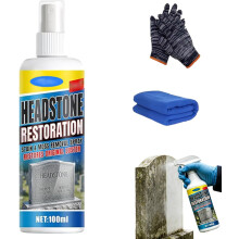 (1pc, -) Headstone Restoration & Cleaning Spray, Tombstone Cleaner 2PC