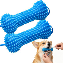 (2pcs, -) Dual-Action Canine Dental Prop, Dog Mouth Opener for Teeth Cleaning
