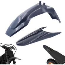 (Black, -) Etu- ja takalokasuojasarja Tuttio Soleil 01 sähkömotocrosspyörään