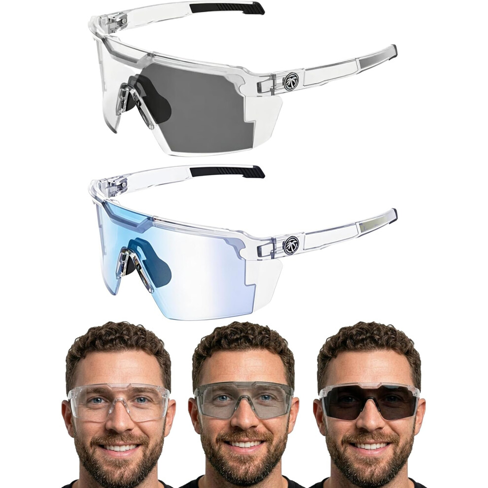(All Styles, -) Uv400 Photochromic Polarised Safety Glasses, Impact Resistant Eyewear 5437706467885
