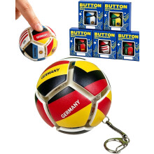(Style 10, -) 2026 Jalkapallo Fidget Ball -avaimenperä, 12-sivuinen jalkapallopokaali-avaimenperä