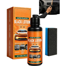 (1pcs, -) Auto Plastic Zwarte Lotion - Interieur en Exterieur Verzorger