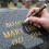 (Gold, -) Stylo tombe doré, waterproof, noir 1