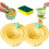(2pcs Yellow Widened Gasket, -) 2 Σημαίες, Φωτιζόμενες 1