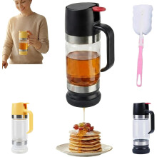 (Black, -) Honigspender, Kondensmilch, Tropffrei, Basis, Sirup, Kaffee, Tee, Gelb, Spender, Antitropf