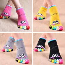 4 Paar süße Cartoon-Socken für Mädchen und Jungen – lustiges und verspieltes Design mit den Sätzen „I'm a Good Girl“ und „I'm a Ba