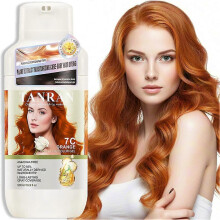 (Orange) Two-Tube Hair Dye, Ammonia Free Up To 92% Naturally Derived Ingredients