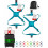 (Blue, -) Sangle bagages, ajustable, 2 pièces 1