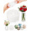 (White, 2pcs) Silicone Bloemschikgrid - Herbruikbare Bloemenorganizer 1