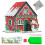 (Gingerbread House A, -) Μικρό χωνί από ανοξείδωτο χάλυβα, φορητό χωνί για λάδια 1