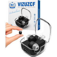 (Black, -) Mini Invisible Wireless -nappikuulokkeet, Tiny Sleep -nappikuulokkeet