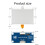 Waveshare 10.2inch E-Paper Display (G) E-Ink Display for Raspberry Pi/Jetson /Audio/ESP32 960x640 B 10