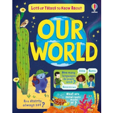 Lots of Things to Know About Our World by James Maclaine Hardcover Boo
