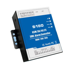 GSM 2G RTU SMS Alarm Controller S150 8DIN 2Relay Industrial IoT Monitoring System In-Built 2G Version