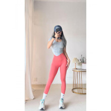 (Heavenly pool blue, XL (125-140 lbs)) High-Waisted Quick-Dry Cropped Yoga Pants - Seamless Base Layer for Spring & Autumn