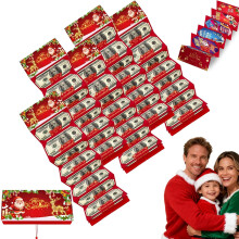 (10ts-Red, 5pc) Weihnachts Geldumschläge, 10 Stück, Rot, Cash, Geschenk, Party, Männer, Frauen, Mädchen, Jungen