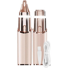 (Champagne Gold, -) Tondeuse visage femme, rechargeable, waterproof