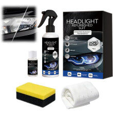 (1pcs, -) Automotive Headlight Restoration Kit, Fast Cleaner for Yellowed Headlamps