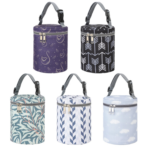 Thermal Insulated Breast Milk Warmer Bag Cute Pattern-TYPE 2 1