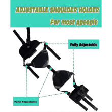 Adjustable Concealed Carry Shoulder Holster for Compact to Large Handguns, Universal Design, Suitable for Both Left & Right Hand Use_qlsg